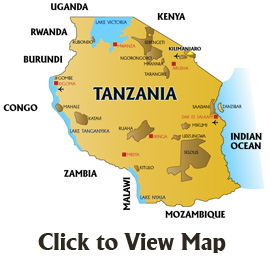 tanzania map